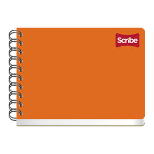 Cuaderno f/italiana Scribe 100 hojas espiral C7