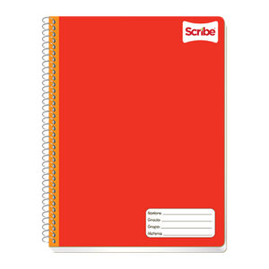 Cuaderno profesional Scribe 100 hojas espiral dibujo