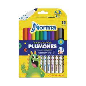 Plumón lavable Norma c/12
