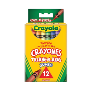 Crayón jumbo triangular Crayola c/12