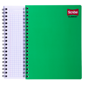 Cuaderno profesional Scribe 100 hojas espiral C7