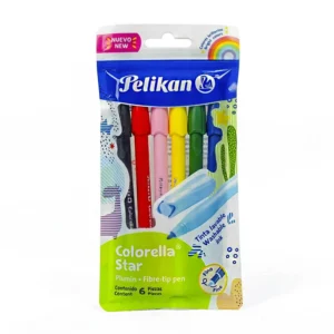 Plumón Colorella Star c/6 surtido Pelikan