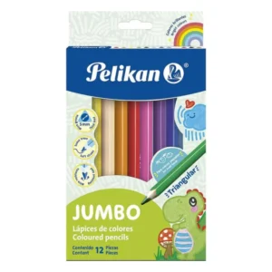 Crayón jumbo triangular Pelikan c/12