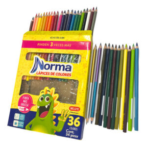 Colores Norma c/36