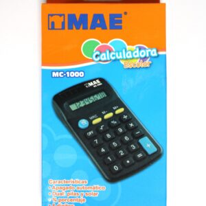 Calculadora escolar 8 dig MAE MC 1000 MAE