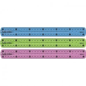Regla de plástico flexible 30 cm 27900