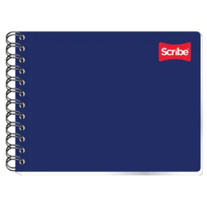 Cuaderno f/italiana Scribe 100 hojas espiral C5