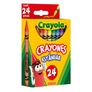 Crayon Crayola estándar c/24 52-3024