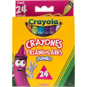 Crayón jumbo triangular Crayola c/24