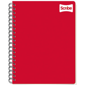 Cuaderno profesional Scribe 100 hojas espiral raya