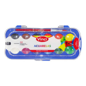 Acuarela Vinci estuche c/12 23mm